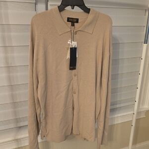 Truth By Republic Men's Button Front Viscose Blend Size XL